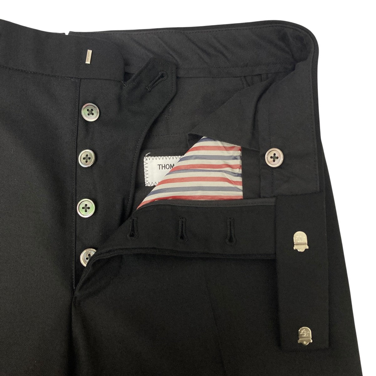 THOM BROWNE トムブラウン チノスラックス　ネイビー　サイズ2 楽天市場】トムブラウン パンツの通販