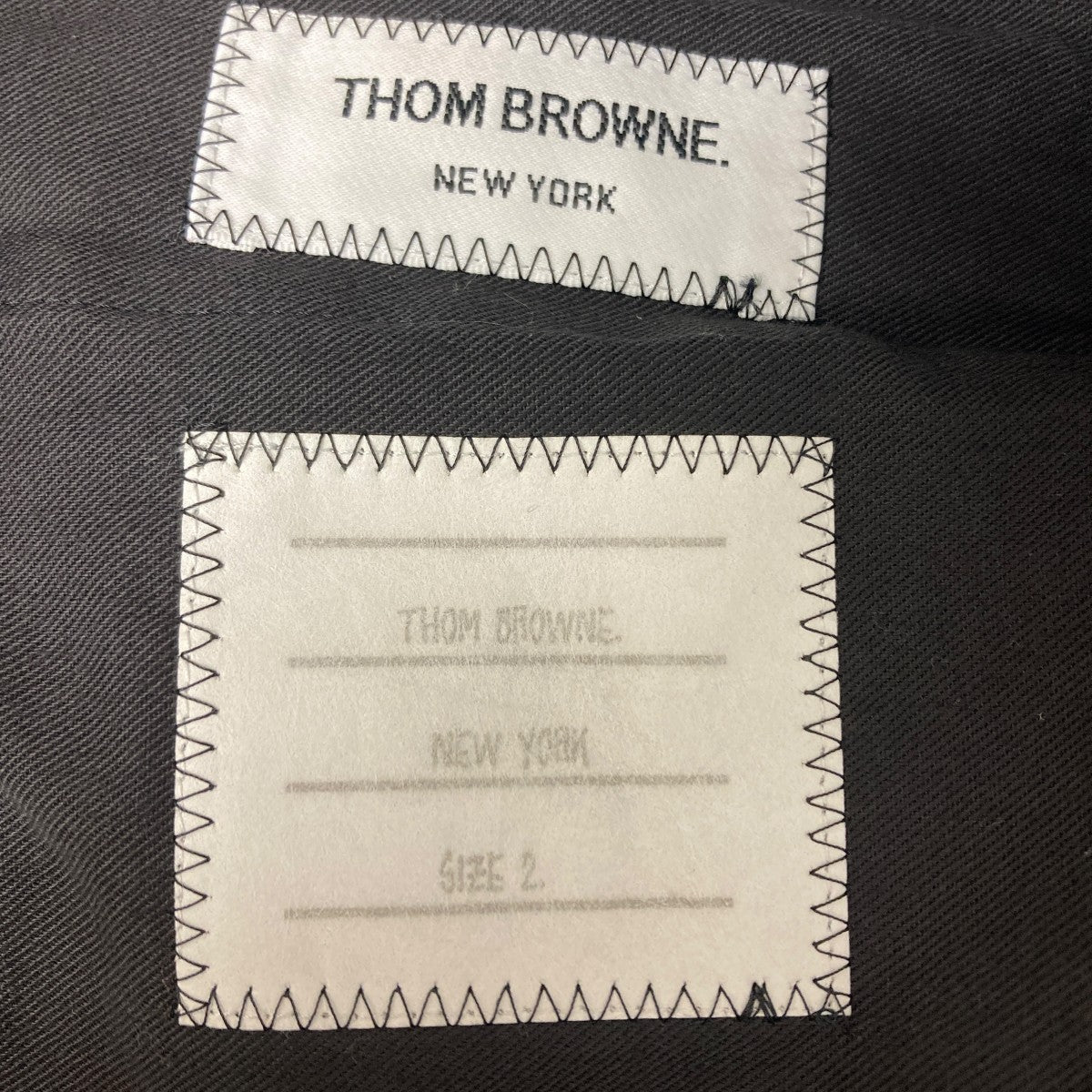 Thom Browne(トム・ブラウン) スラックス ブラック サイズ 2