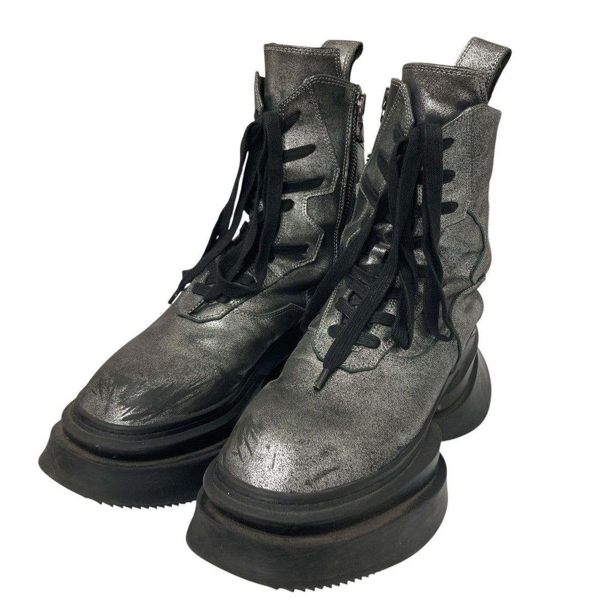 MA JULIUS エムエーユリウス ブーツ ブラック ユリウス JULIUS COW SKIN BOOTS （BLACK） -FASCINATE