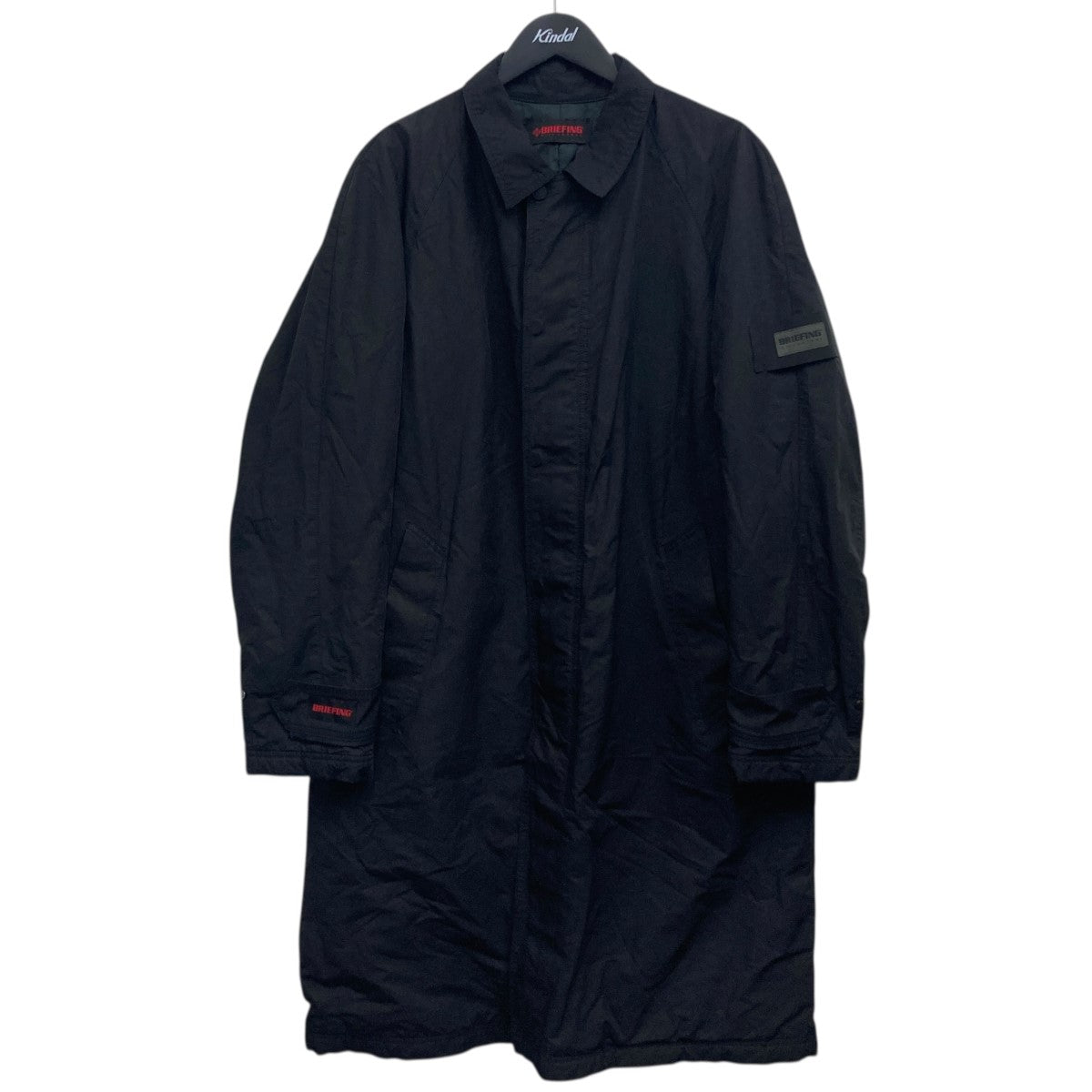 BRIEFING×WILLLOUNGE 中綿コート WLG91COT001YG ブラック サイズ XL