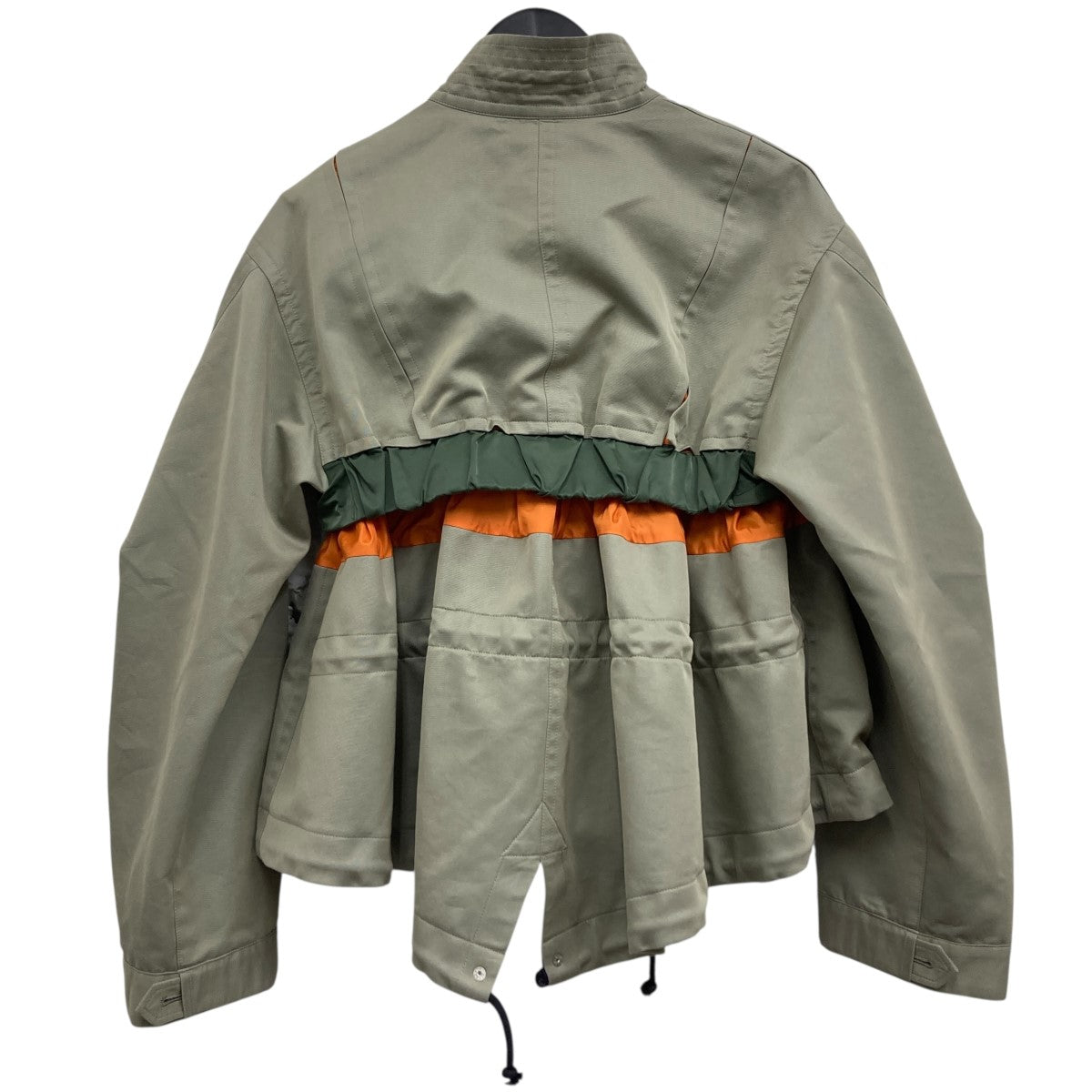 Sacai カーキブルゾン　サイズ2 Sacai(サカイ) ブルゾン サイズ2 M レディース美品 - 24-07241