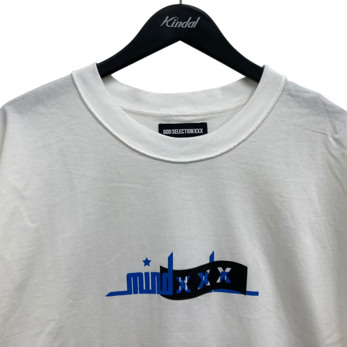 GOD SELECTION XXX×MINDSEEKER プリントTシャツ ホワイト サイズ