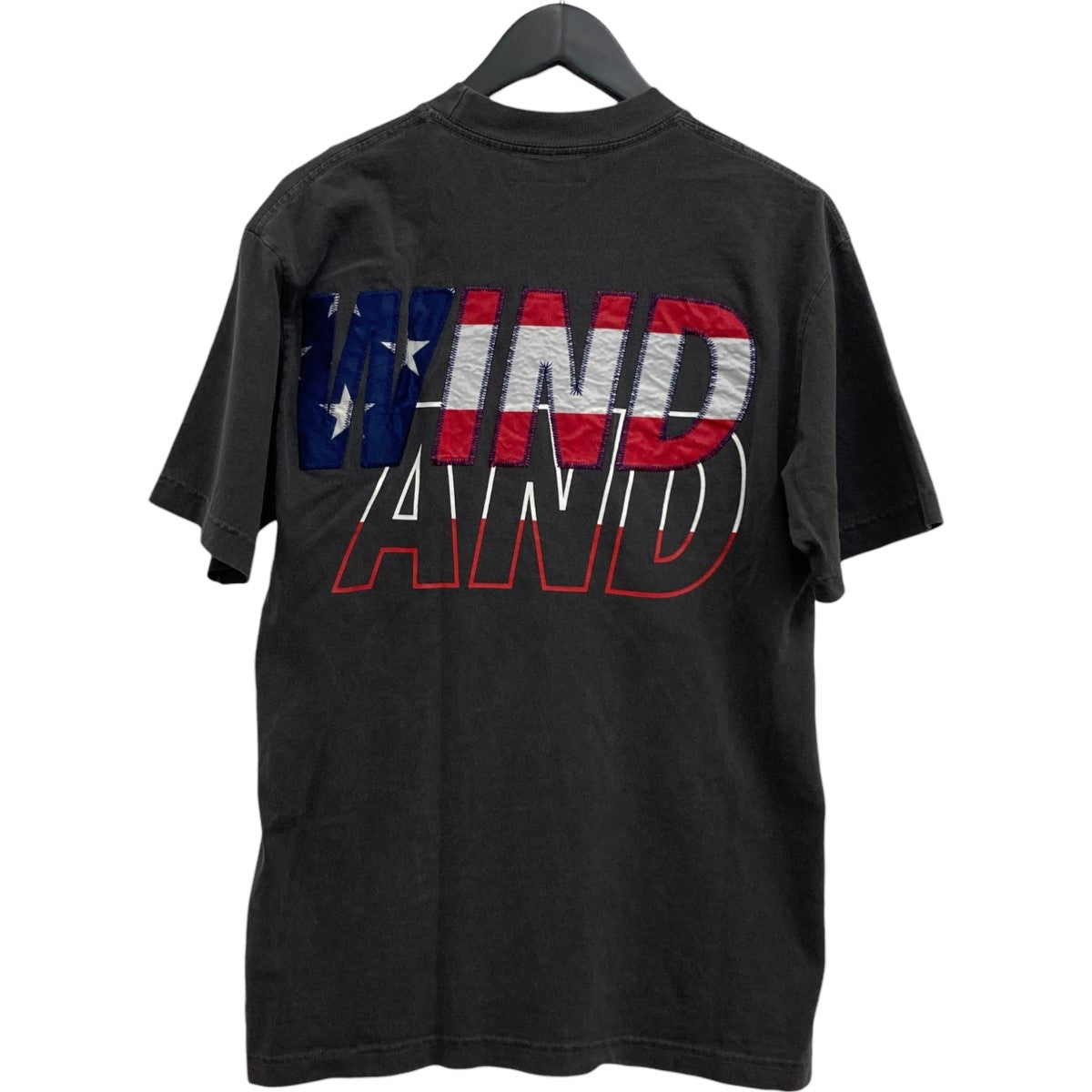 WIND AND SEA×MINDSEEKER 25SS USAロゴTシャツ 古着・中古-2枚目のアイテム画像