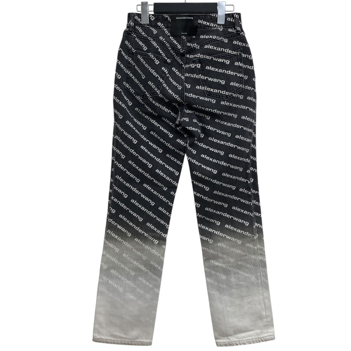 ALEXANDER WANG モノグラムデニムパンツ 古着・中古-2枚目のアイテム画像