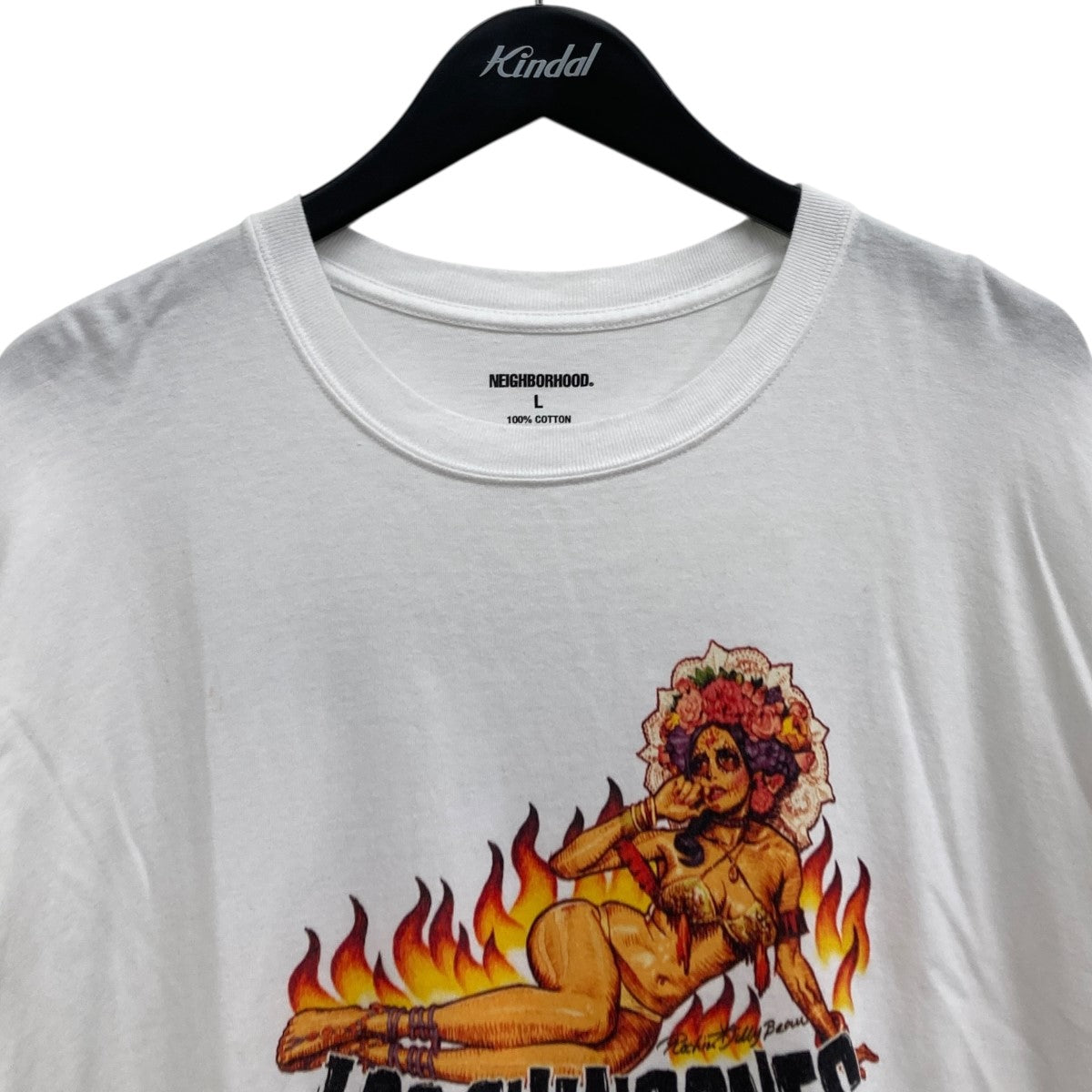 NEIGHBORHOOD×EROSTICA プリントTシャツ 古着・中古-3枚目のアイテム画像