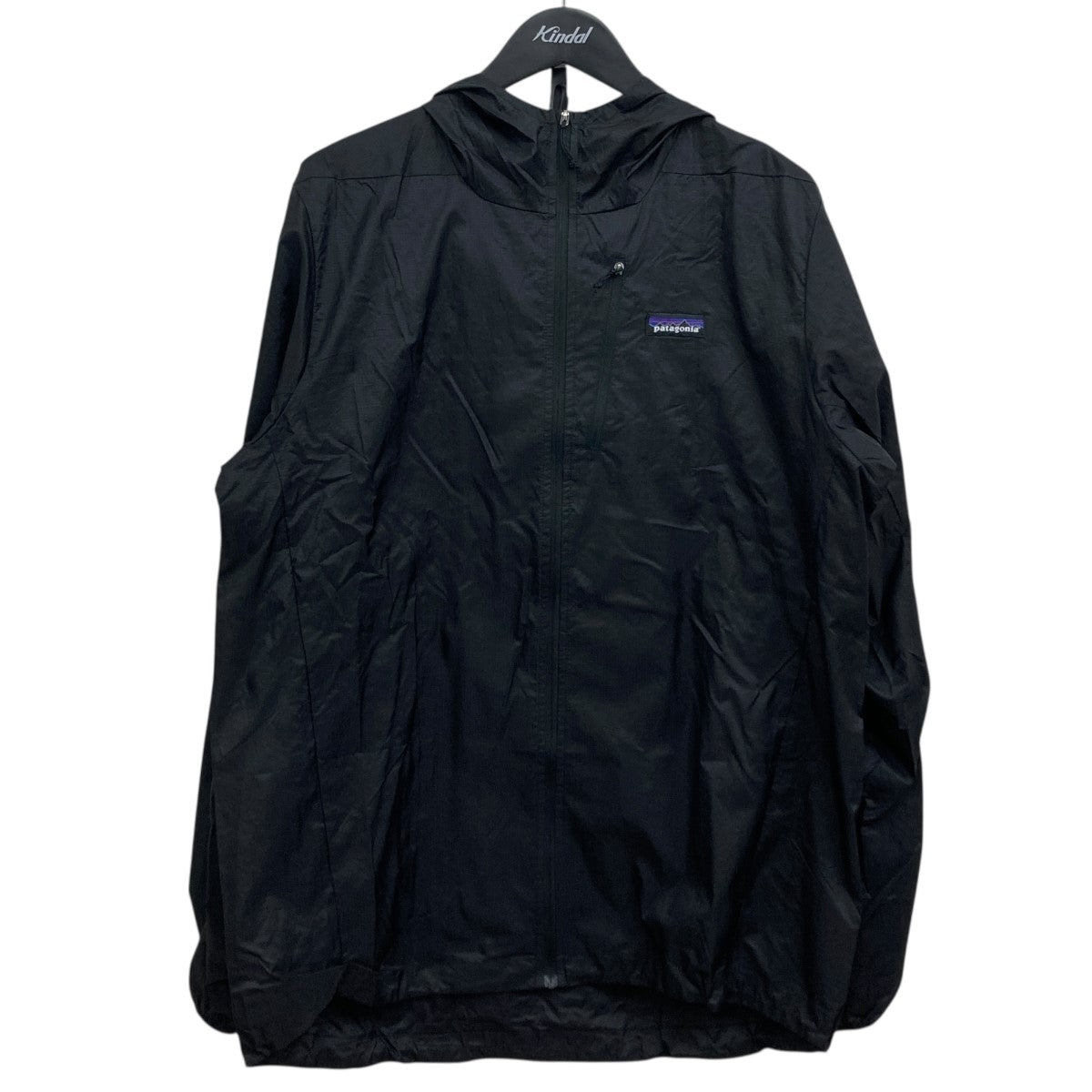 patagonia ブラック ナイロンジャケット Lサイズ 90's～ パタゴニア ナイロンジャケット ブラック 表記(L) | SOLD