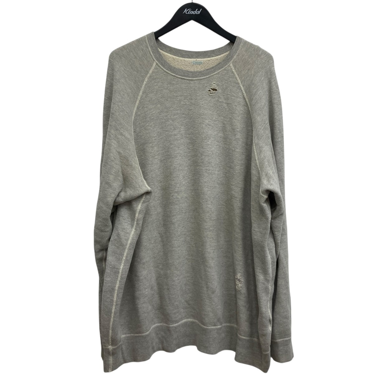 a.presse アプレッセ ヴィンテージスウェット 4 新品未使用タグ付き A.PRESSE (アプレッセ) Vintage Half Zip Rib Collar Sweatshirt