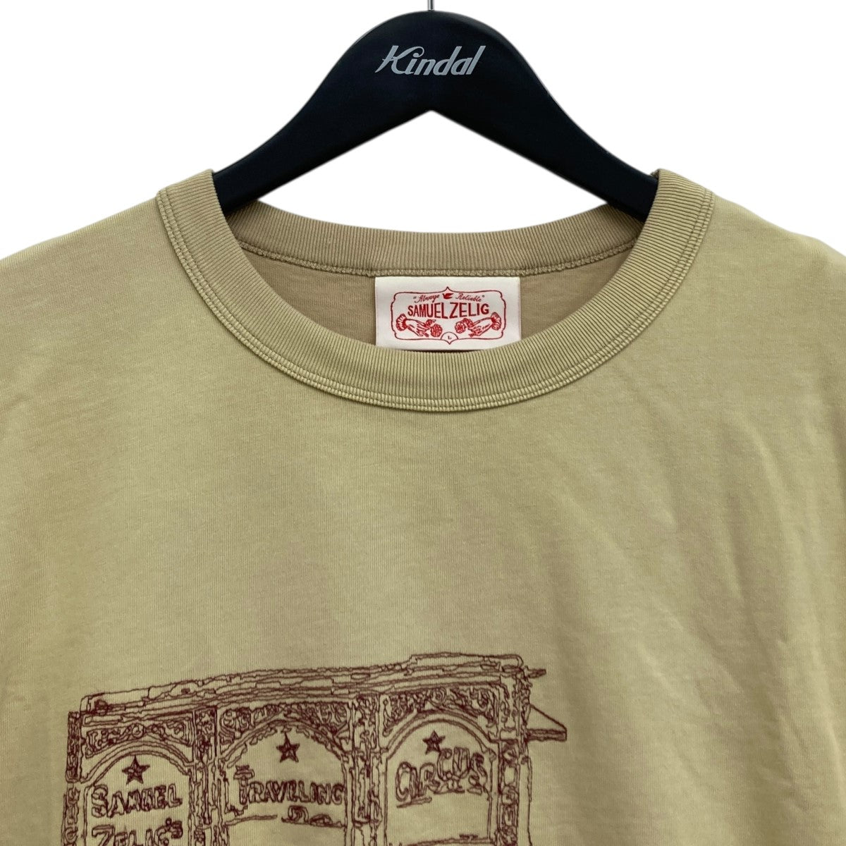 SAMUEL ZELIG(サミュエルゼリグ) 25SS エンブロイダリーTシャツ
