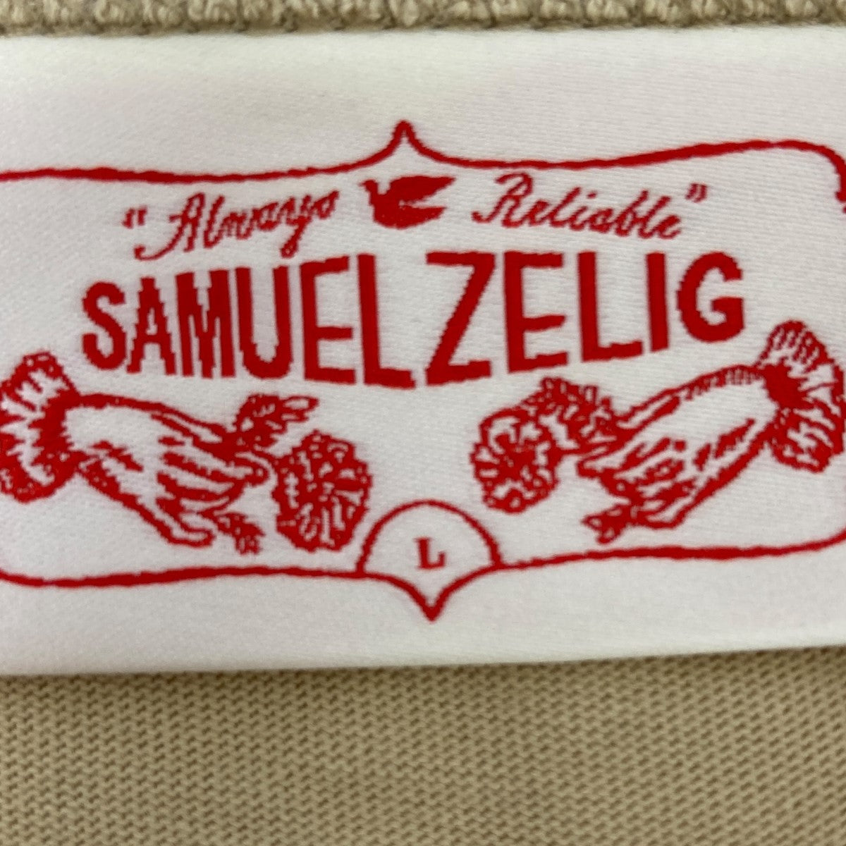 Samuel Zelig サミュエルゼリグ エンブロイダリーTシャツ  アイボリー M SAMUEL ZELIG(サミュエルゼリグ) 25SS エンブロイダリーTシャツ