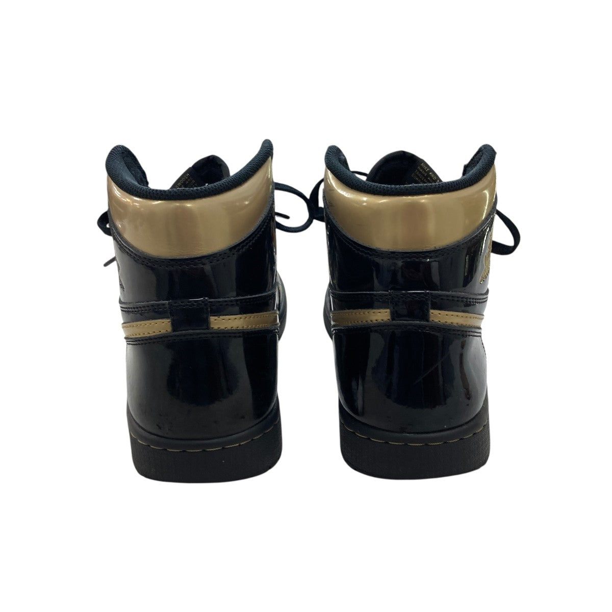 新品28.5 ㌢Nike Air Jordan ハイカット シューズ 黒/金 楽天市場】NIKE AIR JORDAN 1 MID SE black/metallic gold-white