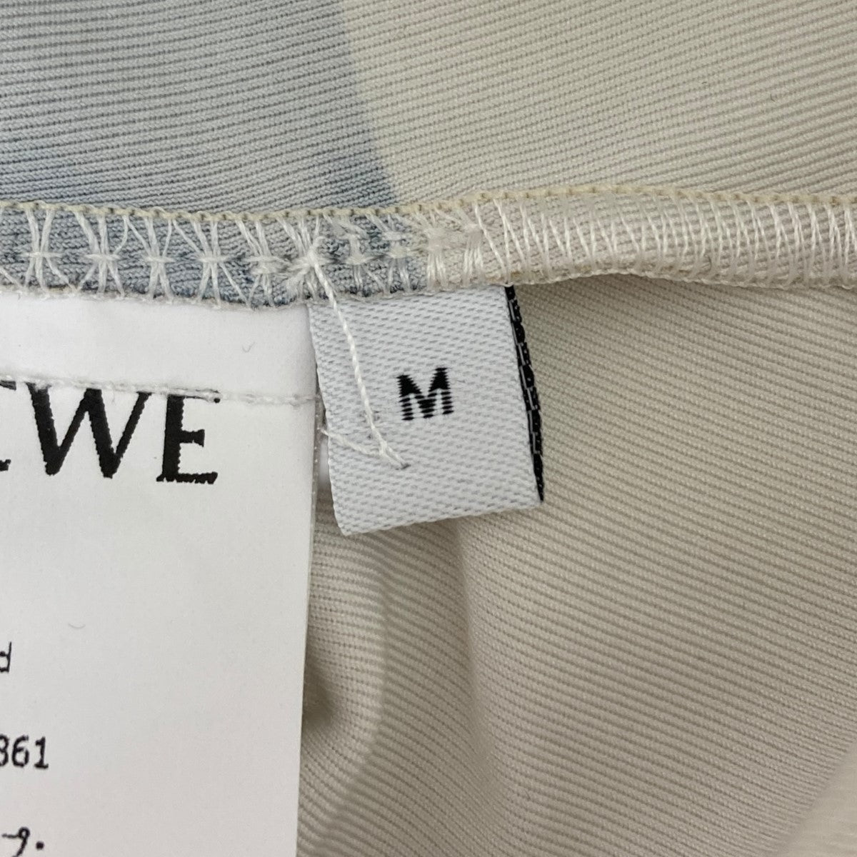 LOEWE(ロエベ) プリントカットソー S540Y07XBG カーキ サイズ M