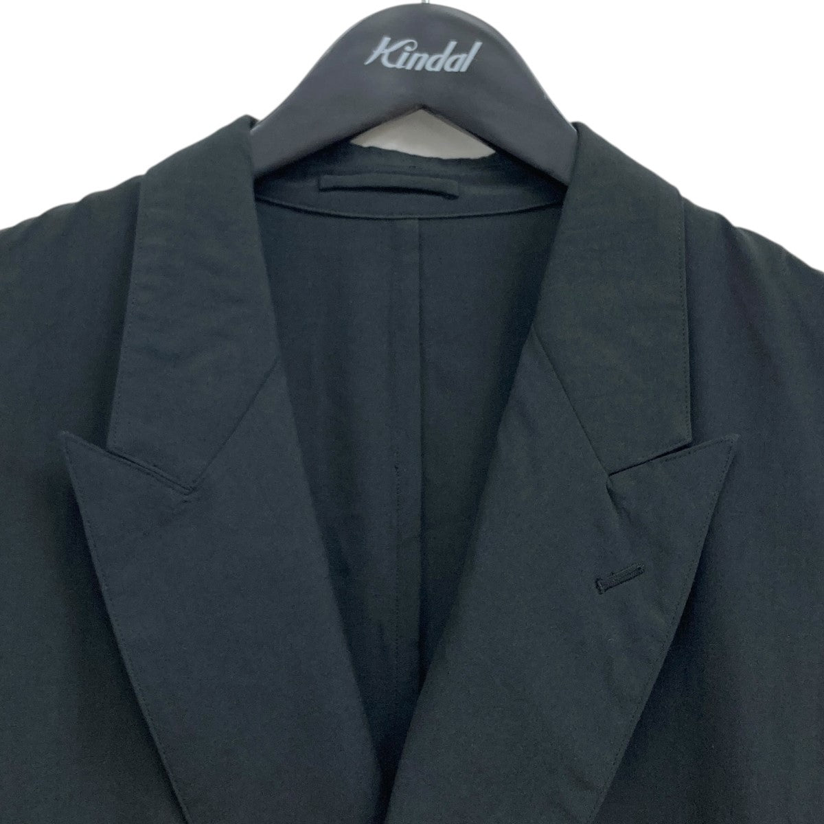 【古着】ウールジャケット ボックスシルエット YOKE(ヨーク) テーラードジャケット YK25SS0897J ブラック