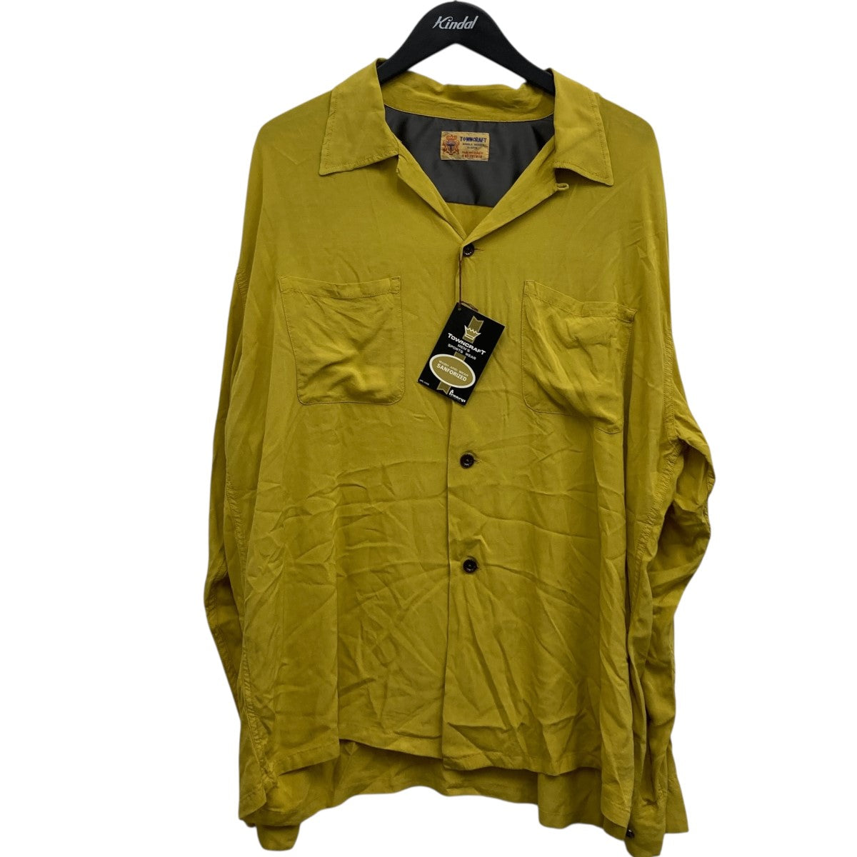 TOWN CRAFT×WAIPER 長袖シャツ 古着・中古-1枚目のアイテム画像