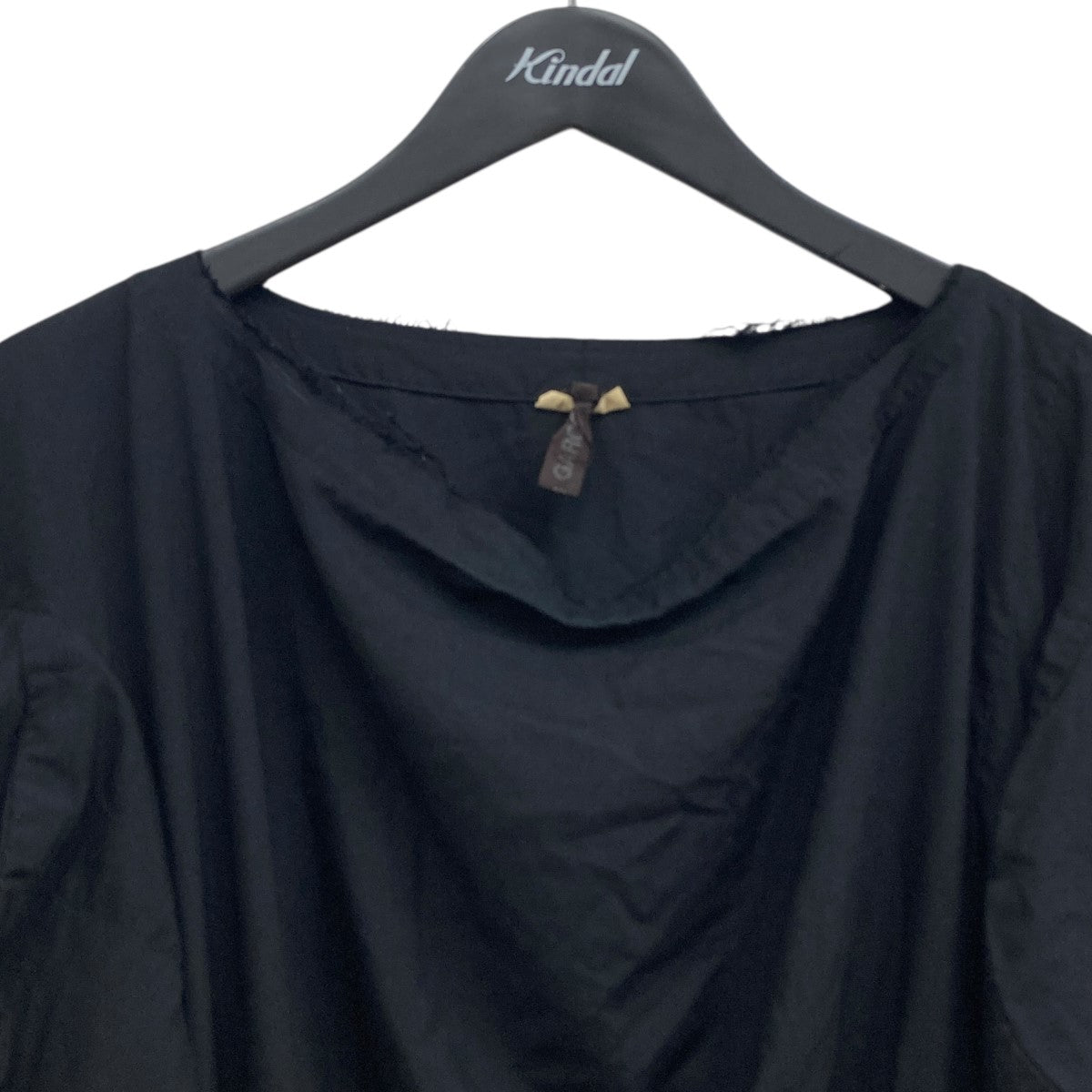 ・新品、完売BLACKコムデギャルソンS半袖ブラウスシャツ COMME des GARCONS(コムデギャルソン) 半袖ブラウス GA-B028