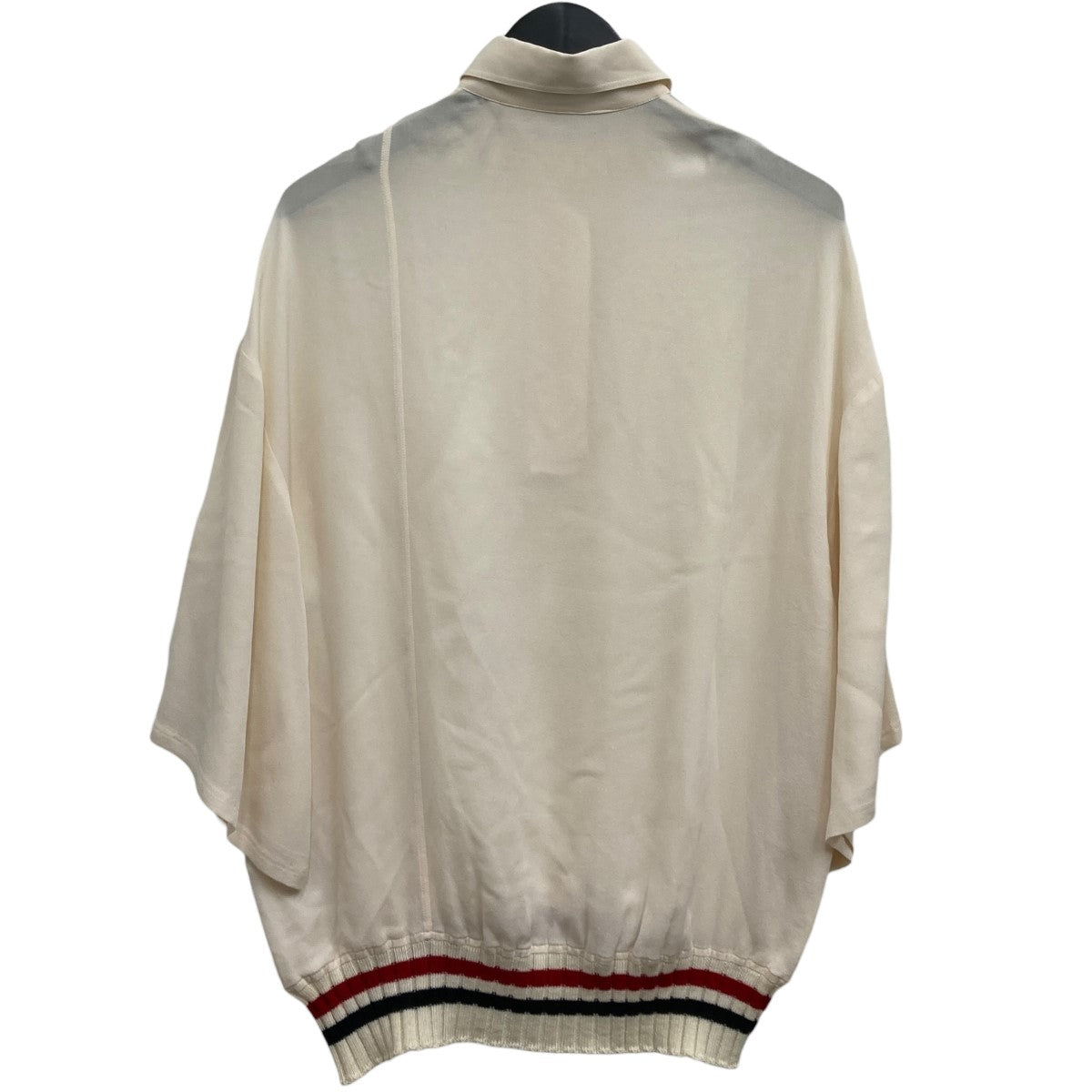 LOEWE アナグラムシルクポロシャツ 古着・中古-2枚目のアイテム画像