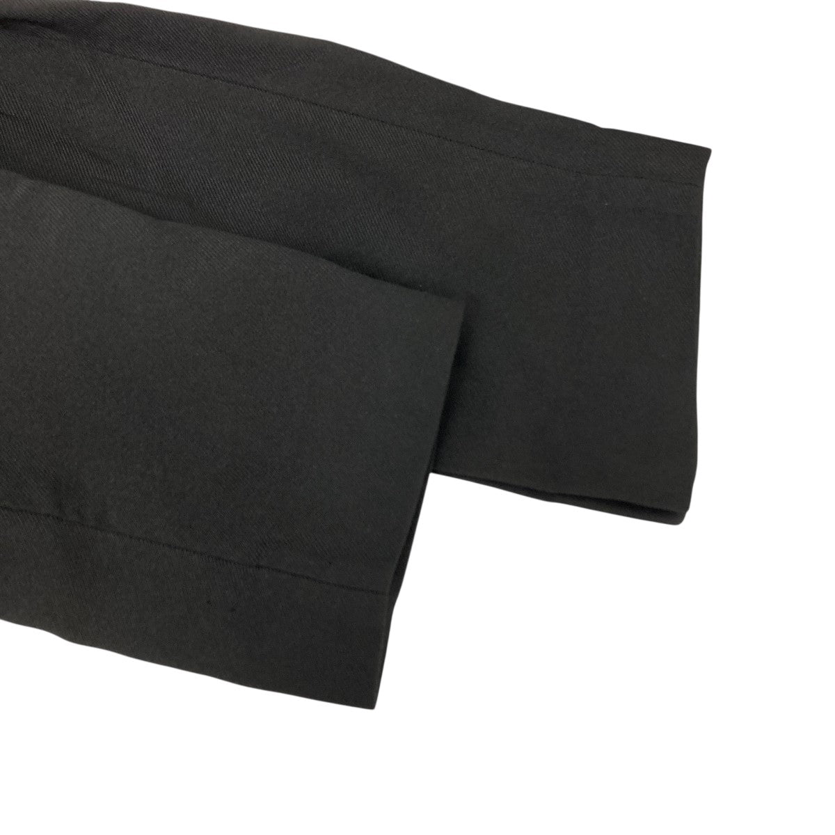 新品25SSコムデギャルソンオムプリュス ポリエステル製品染加工ジャケット黒S COMME des GARCONS HOMME PLUS(コムデギャルソンオムプリュス