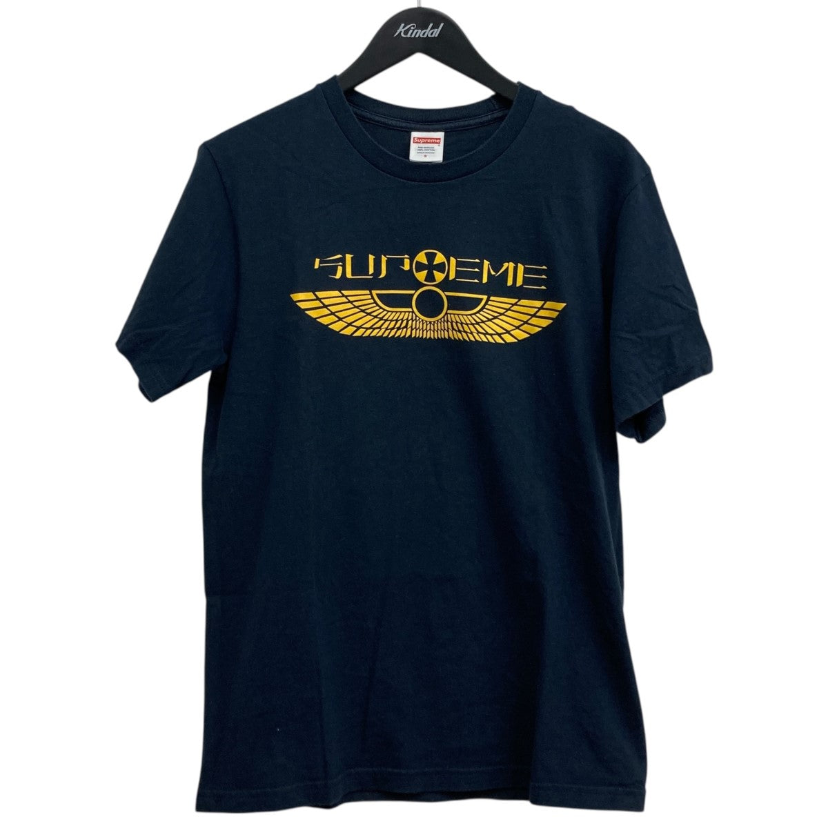 Supremeネイビー半袖シャツ Supreme(シュプリーム) Wings TeeプリントTシャツ ネイビー