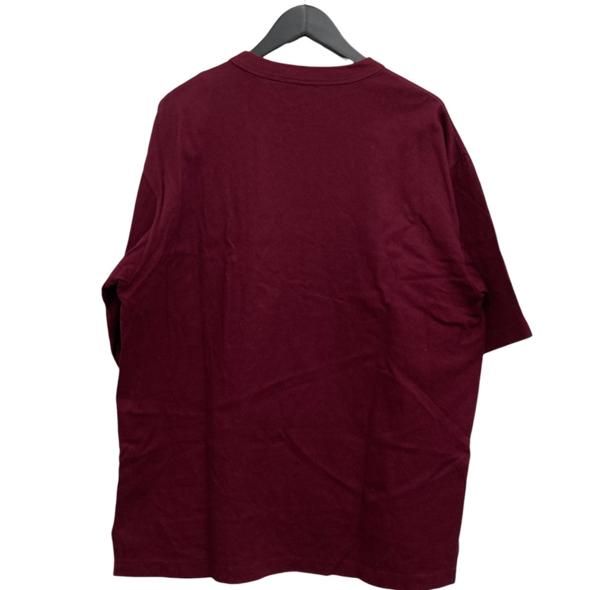 AURALEE オーラリー　オープンカラーシャツ　半袖シャツ　レッド　タグあり AURALEE(オーラリー) 半袖Tシャツ A21ST02EK ワインレッド