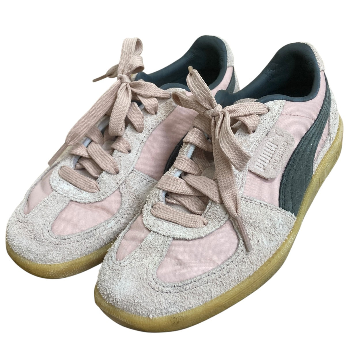 〈値下げ中〉美品 プーマ PUMA PALERMO HAIRY GS スエード PUMA】Palermo Hairy☆Rose Quartz☆ (PUMA/スニーカー