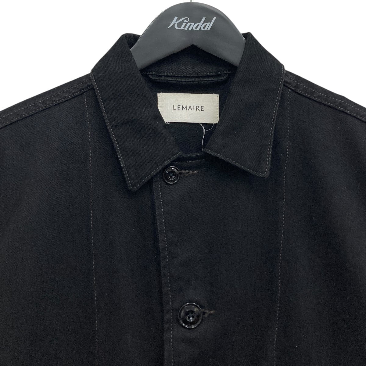 ・LEMAIRE jacket ルメール　ジャケット　ミリタリー　ライダース LEMAIRE(ルメール) ボクシージャケット OW306 LD1000 ブラック