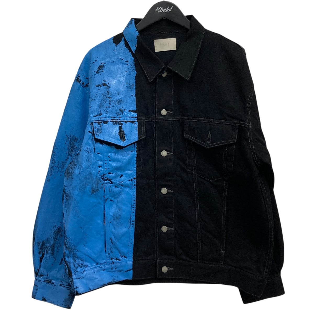 YOKE ヨーク23ss SPRAY PRINTED NYLON  1 YOKE(ヨーク)SPRAY PRINTED NYLON ZIP BLOUSON – COLDBECK ONLINE