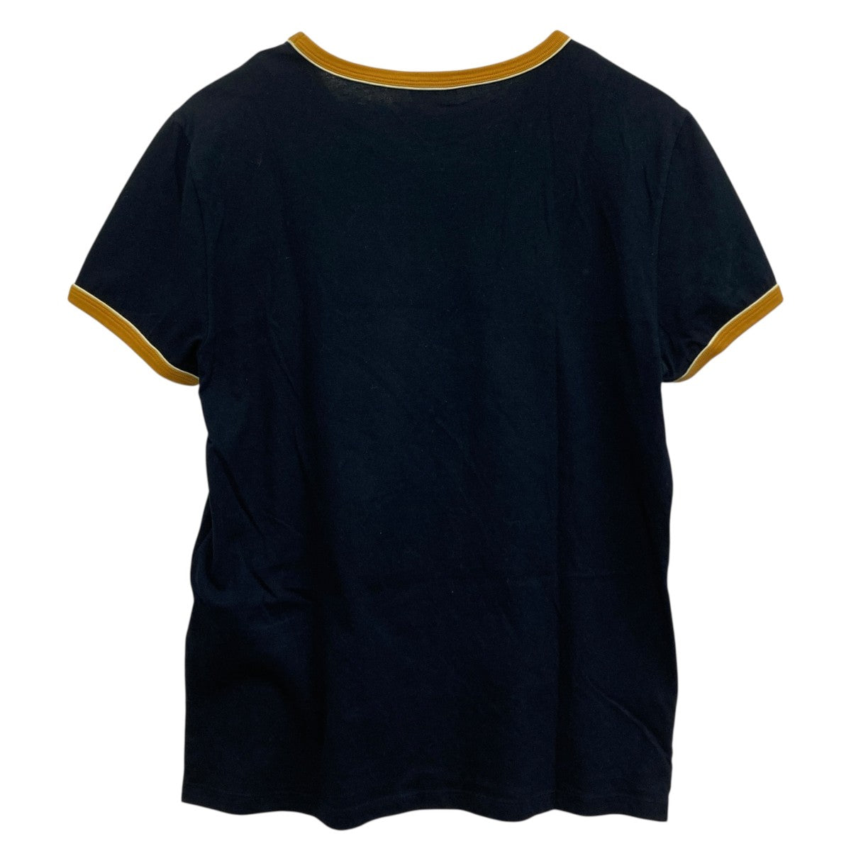 CELINE セリーヌ ロゴ Tシャツ リンガーT CELINE セリーヌ フロントロゴ リンガー半袖Tシャツ ホワイト