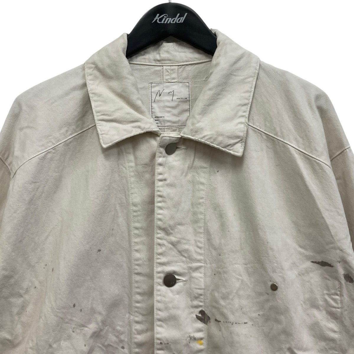 ANCELLM(アンセルム) 25SSDENIM COVERALL デニムジャケット ANC