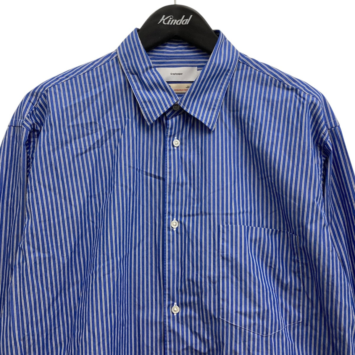 Graphpaper(グラフペーパー) SIDOGRAS Regular Collar Shirt