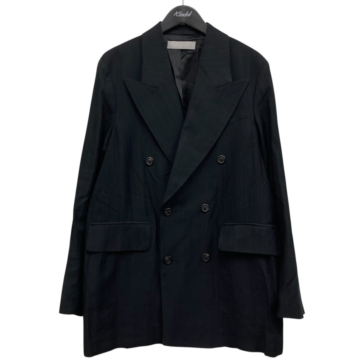 OUR LEGACY 25SS MOB JACKET ジャケット Our Legacy - Mob Jacket Prime Black True Track Jersey