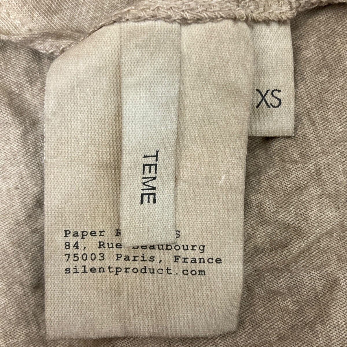 SILENT DAMIR DOMA(サイレントダミールドーマ) 変形カットソー