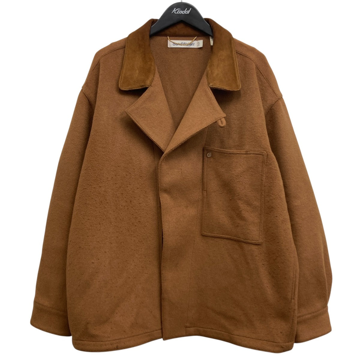 SandWaterr RESEARCHED JACKET × CCU サイズ1 SANDWATERR×CCU RESEARCHED JACKET SW-J0304 ブラウン サイズ 2