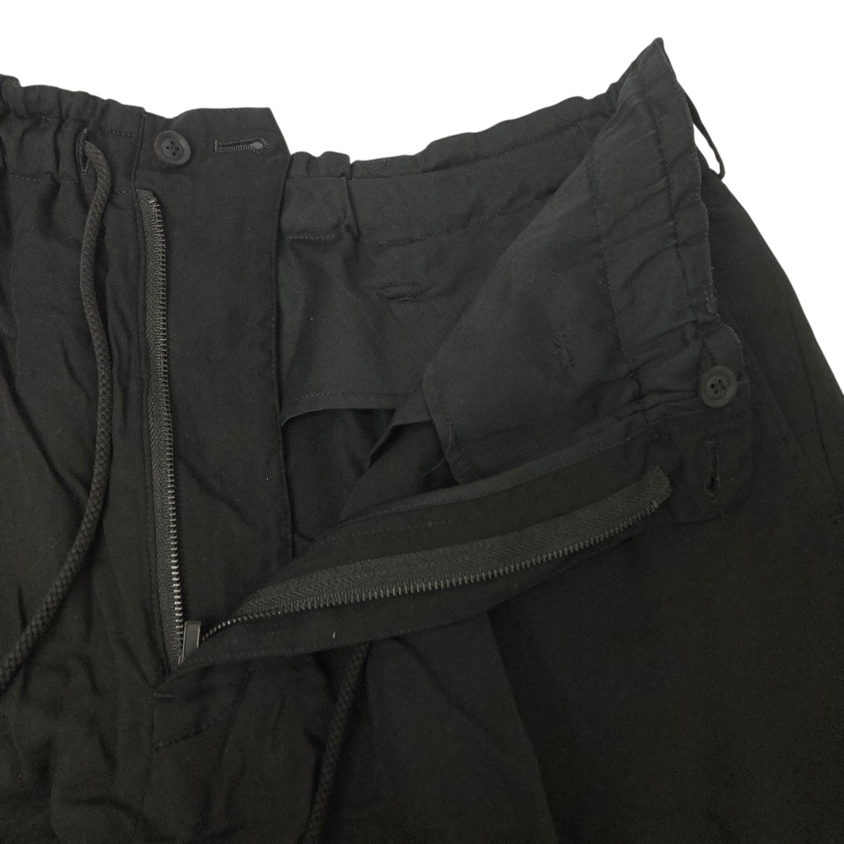 regulation yohji yamamoto ウールギャバスラックス Y's yohji yamamoto ウールギャバジンパンツ（YZ-P05-100） | LA