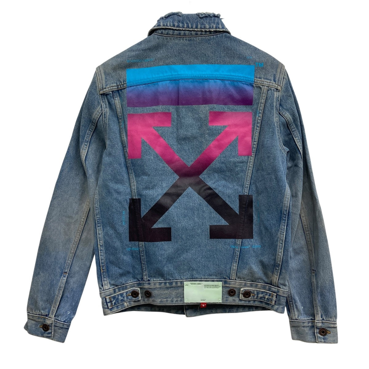 SALE品 未使用 OFF WHITE オフホワイト スカジャン XXS 中古・古着通販】OFFWHITE (オフホワイト) スカジャン レッド サイズ:S