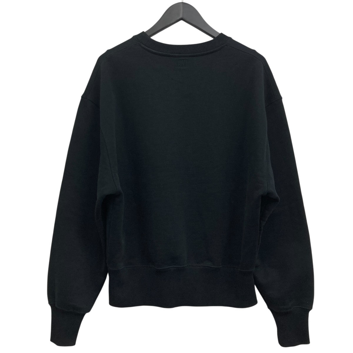 AMI AMIPARIS FRANCE クルーネックスウェット AMI PARIS(アミパリス) クルーネックスウェット ブラック サイズ