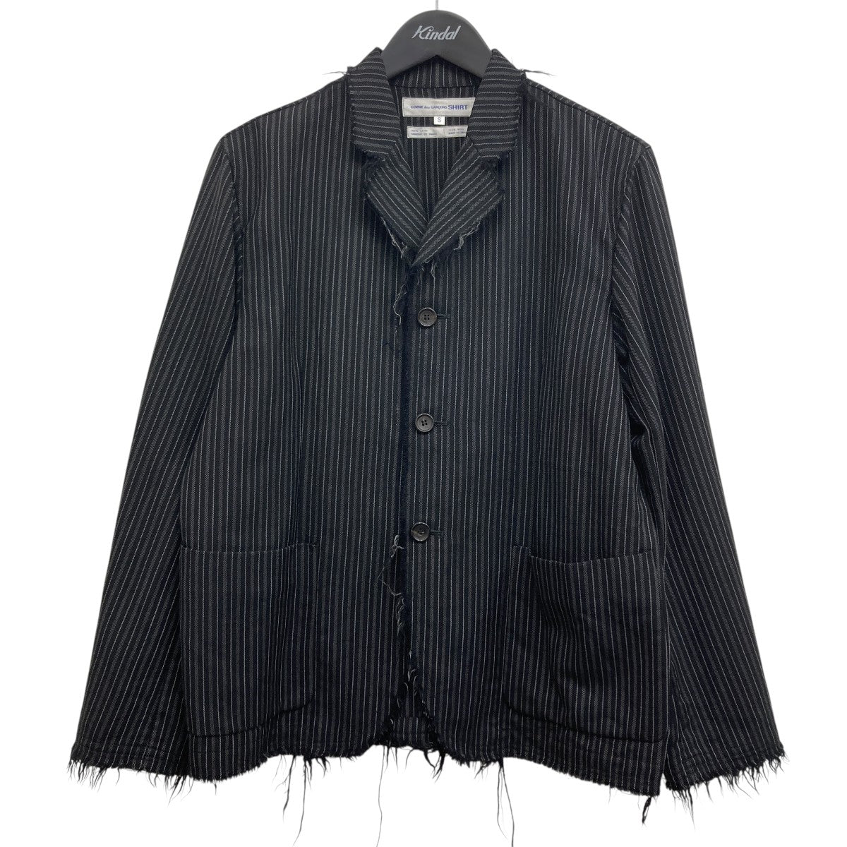 tricotCOMME des GARCONS ストライプジャケット S tricotCOMME des GARCONS ストライプジャケット S