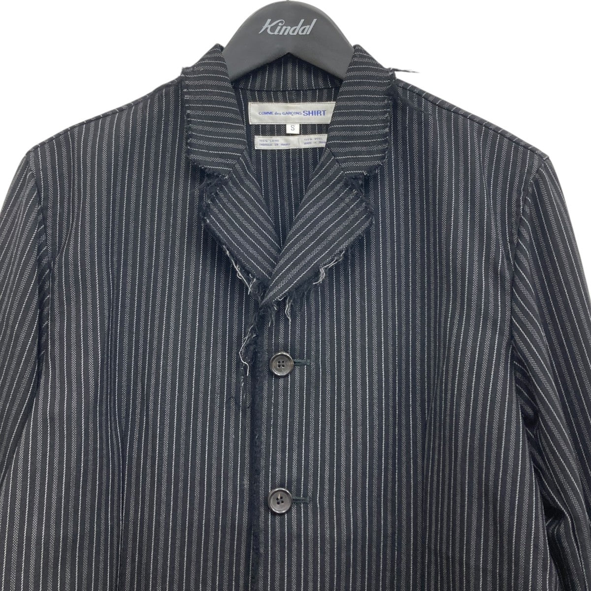 COMME des GARCONS HOMME ストライプ ジャケット 中古・古着通販】COMME des GARCONS HOMME DEUX