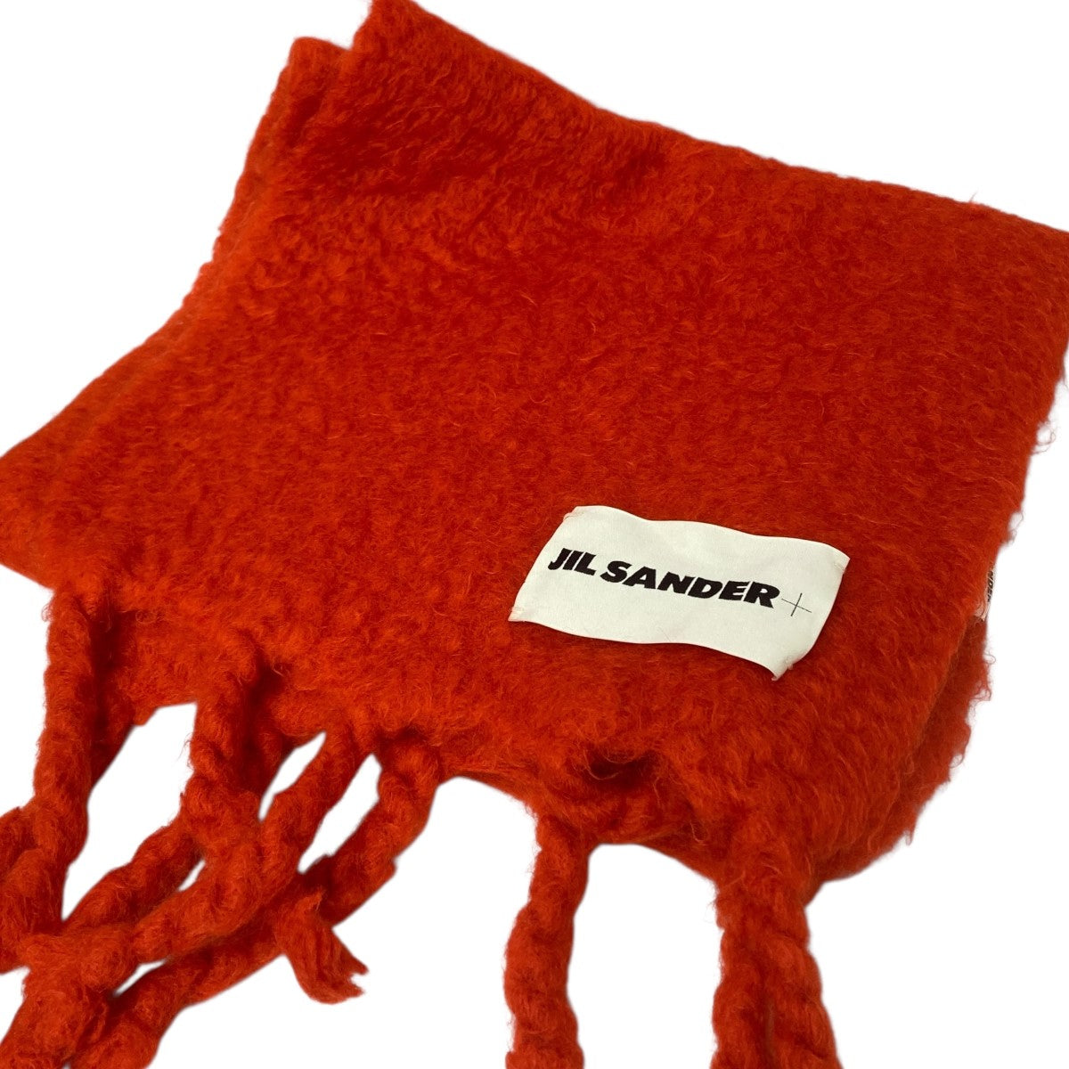 未使用新品！ジルサンダー Jumping MAN シルクスカーフ＆ショッパー付き 楽天市場】JIL SANDER+ ジルサンダー プラス マフラー DOWN