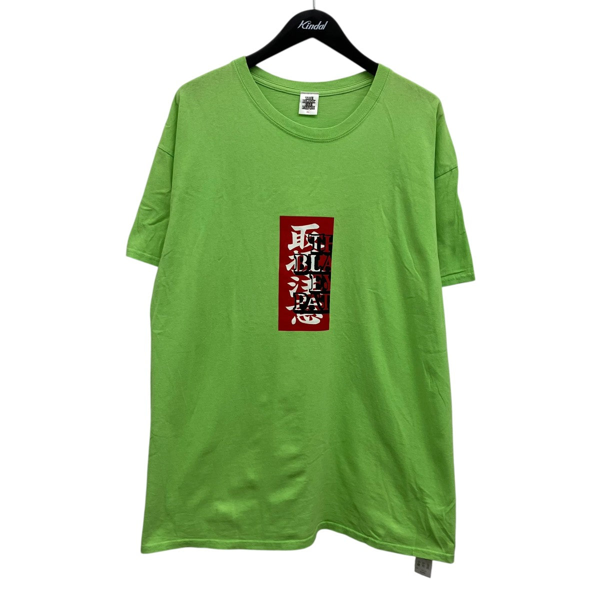 THE BLACK EYE PATCH 18SSHANDLE WITH CARE TEE プリントTシャツ 古着・中古-1枚目のアイテム画像