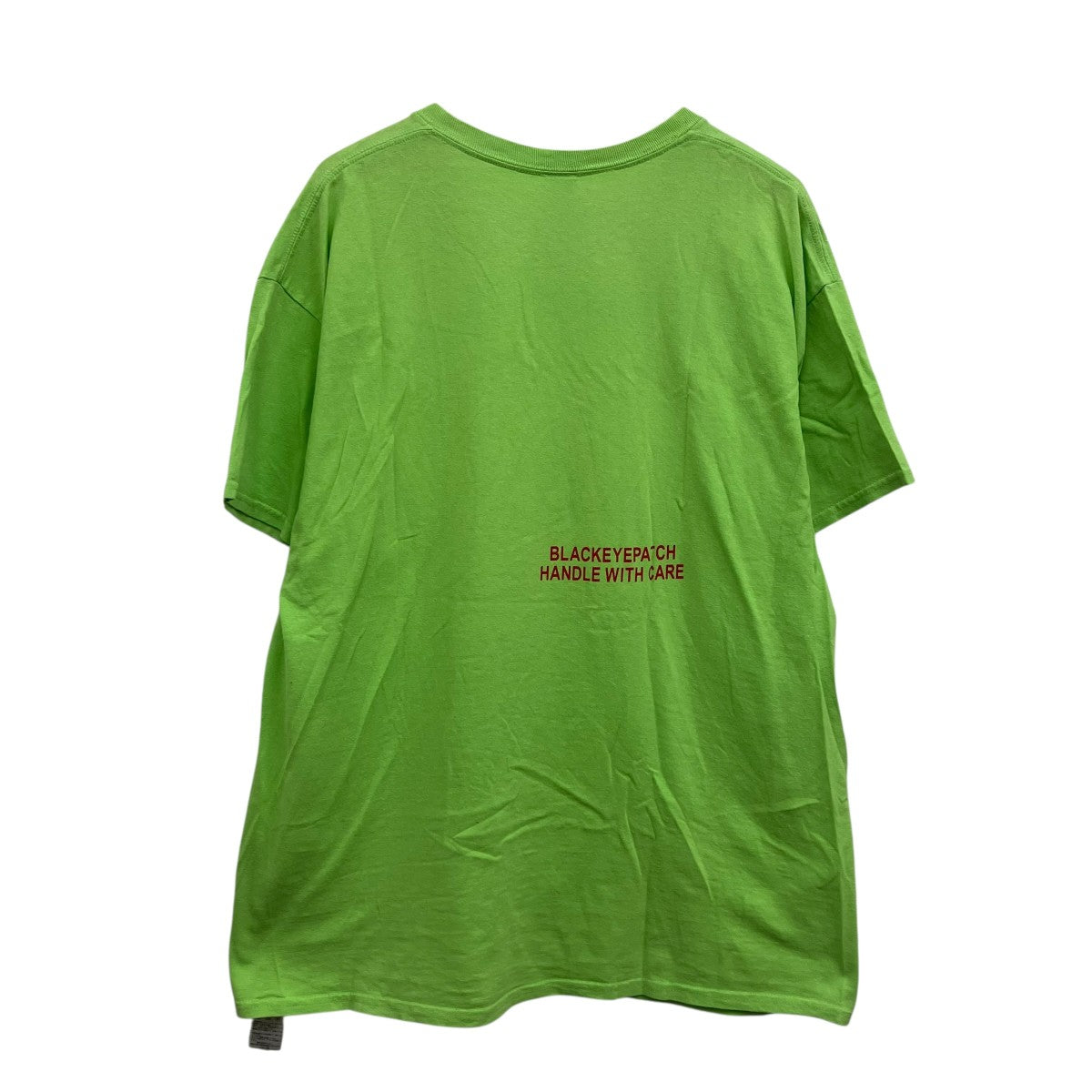 THE BLACK EYE PATCH 18SSHANDLE WITH CARE TEE プリントTシャツ 古着・中古-2枚目のアイテム画像