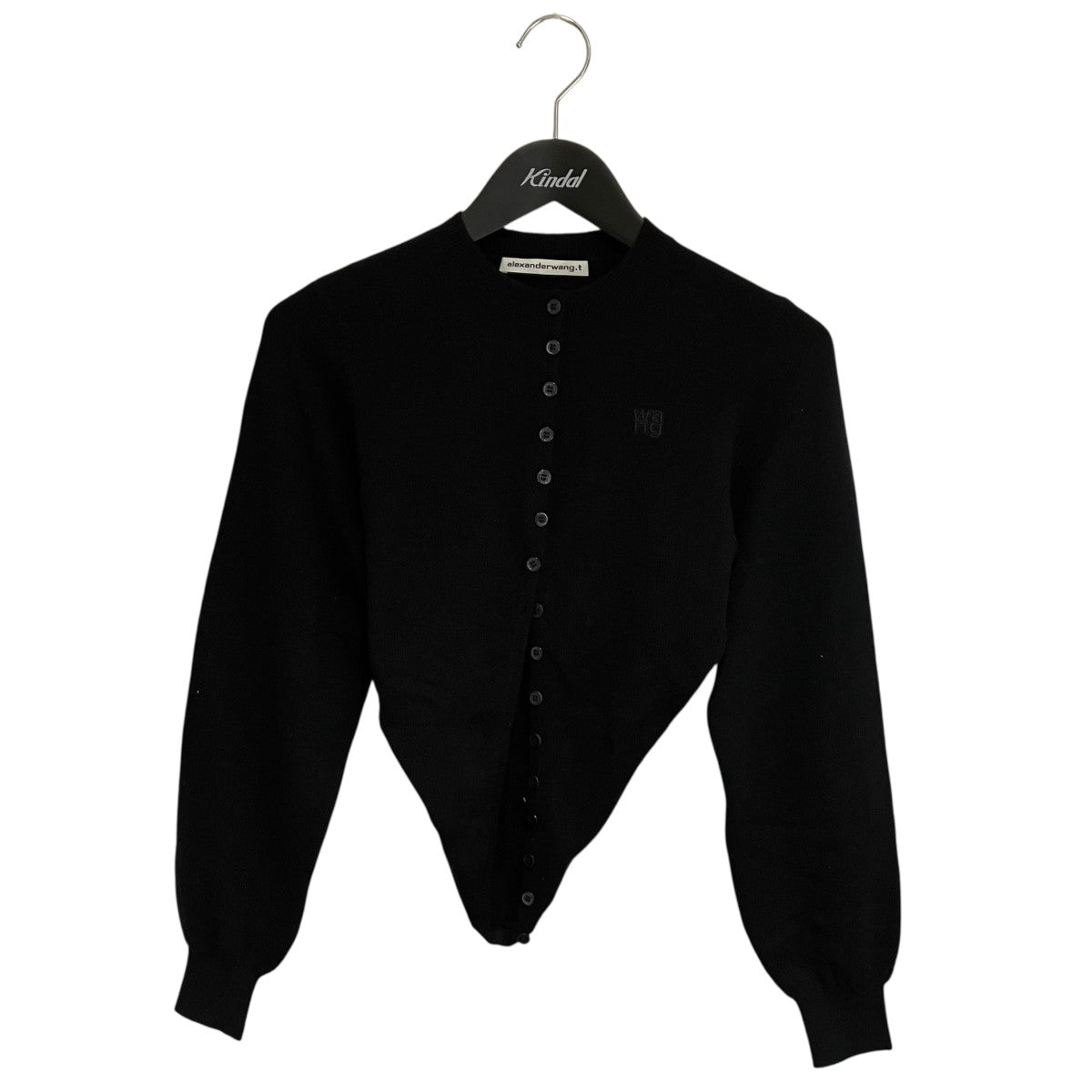 美品：Alexander Wang アレキサンダーワン シースルー カーディガン alexanderwang アレキサンダーワング クリスタル ホットフィックス
