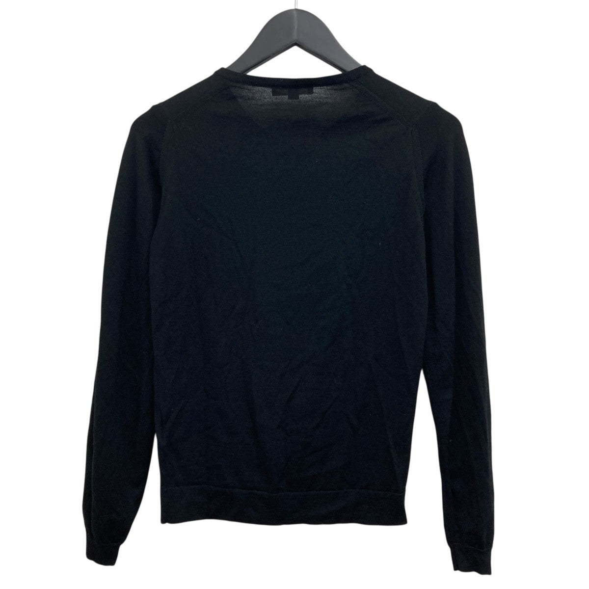 [美品]JOHN SMEDLEY ジョンスメドレー カーディガン　黒　S ジョンスメドレー JOHN SMEDLEY ISLINGTON カーディガン