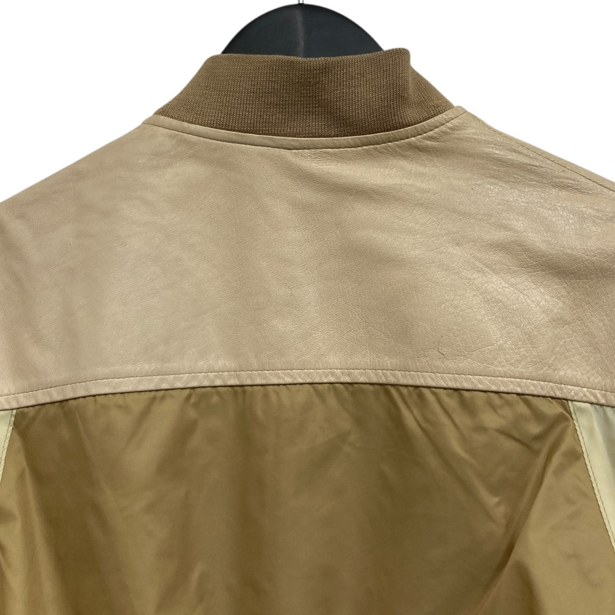 Maison Martin Margielaレザー ナイロンジャケット07SS Maison Margiela(メゾンマルジェラ) 07SS本人期 レザーナイロン