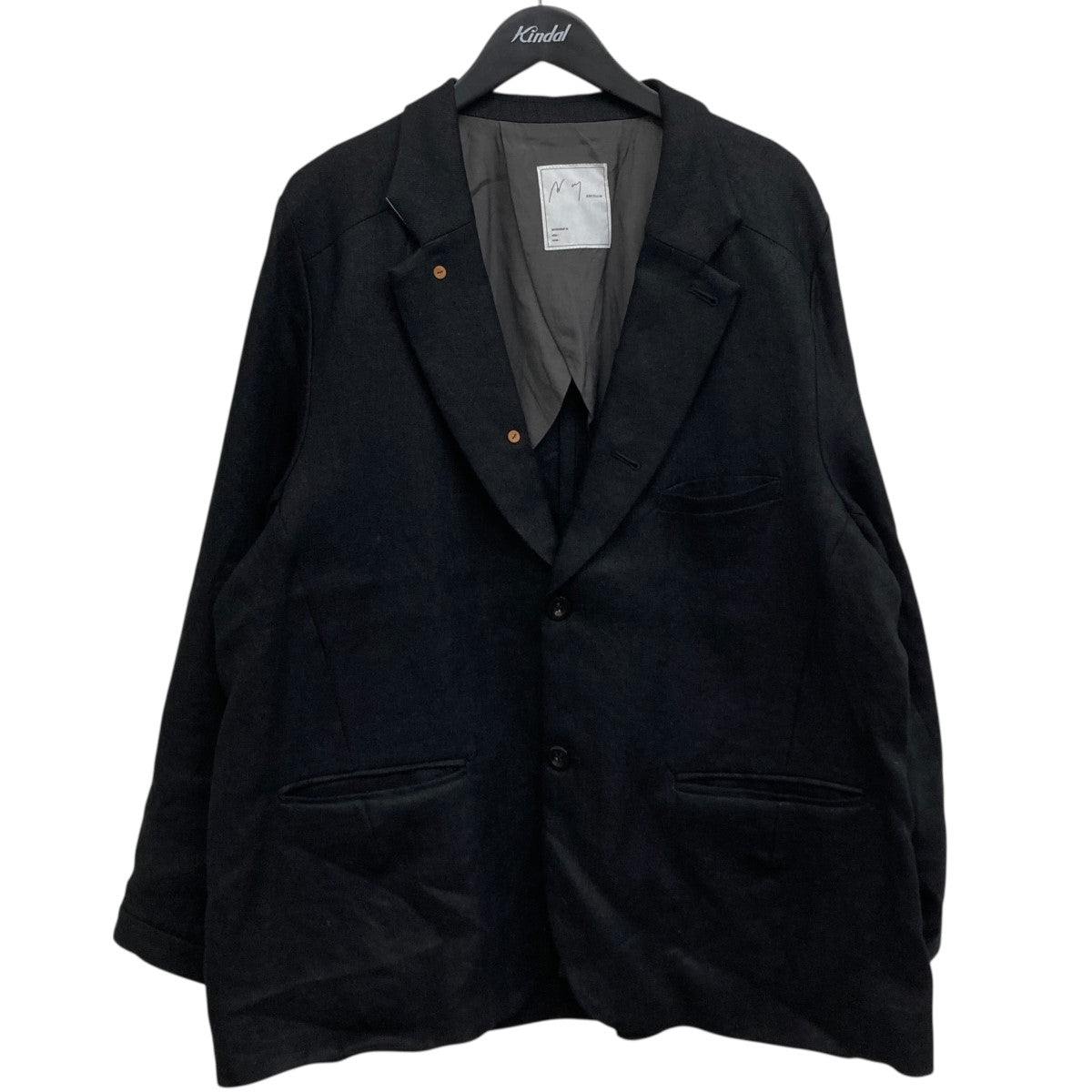 ancellm アンセルム リネン テーラードジャケット size1 LINEN TAILORED JACKET(BLACK) – ANCELLM