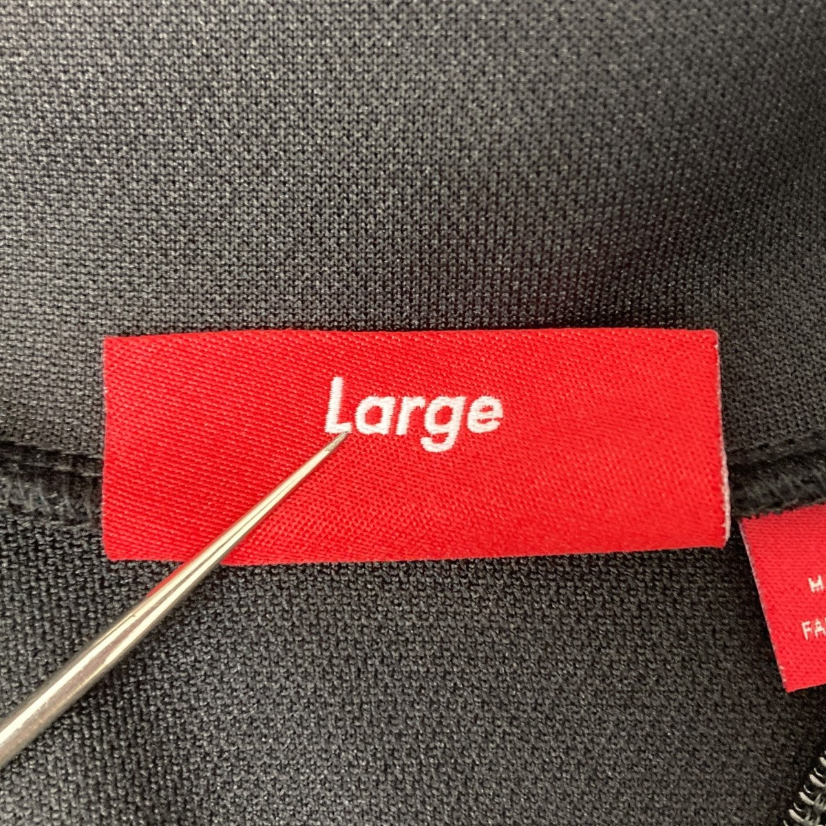 Supreme ジップアップ ジャケット L Supreme(シュプリーム) 24SS ジップアップジャケット ブラック