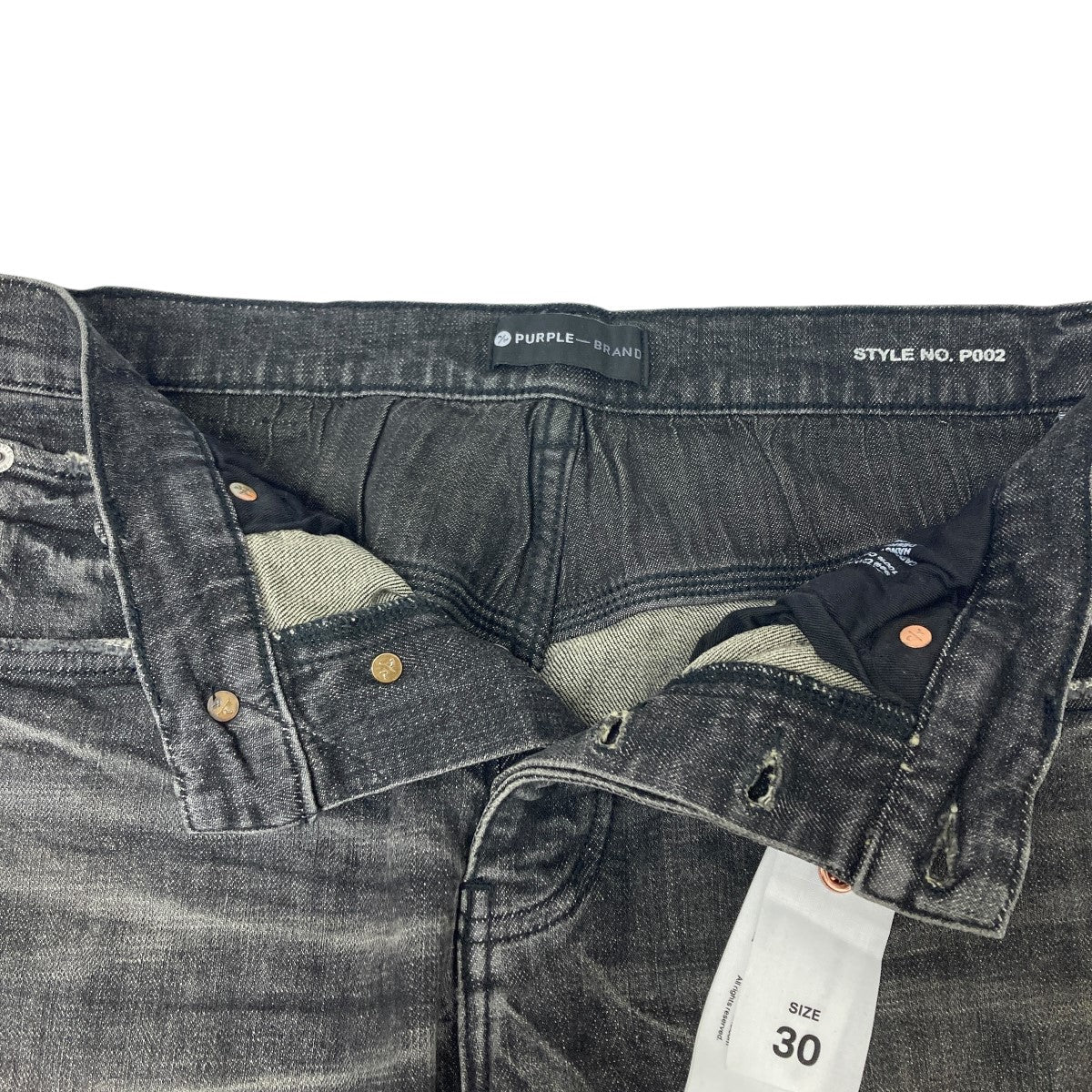purple brand ダメージジーンズ　P002 正規品 Purple Brand P002 ダメージ スリムジーンズ 通販 - FARFETCH