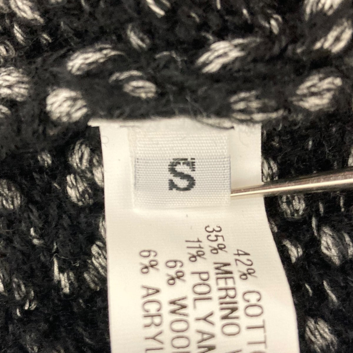 NAMACHEKO(ナマチェコ) ジップニット ブラック サイズ S｜【公式