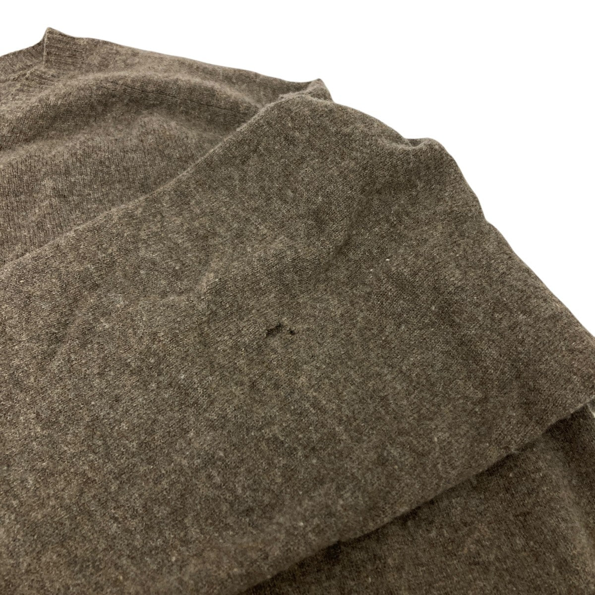 Cristaseya(クリスタセヤ) Vネックニット ブラウン サイズ M