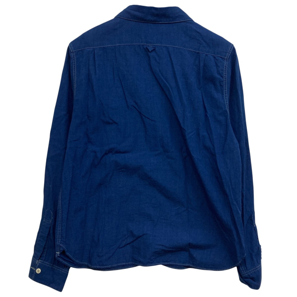 MHL(エムエイチエル) デニムシャツ 595-253455 インディゴ