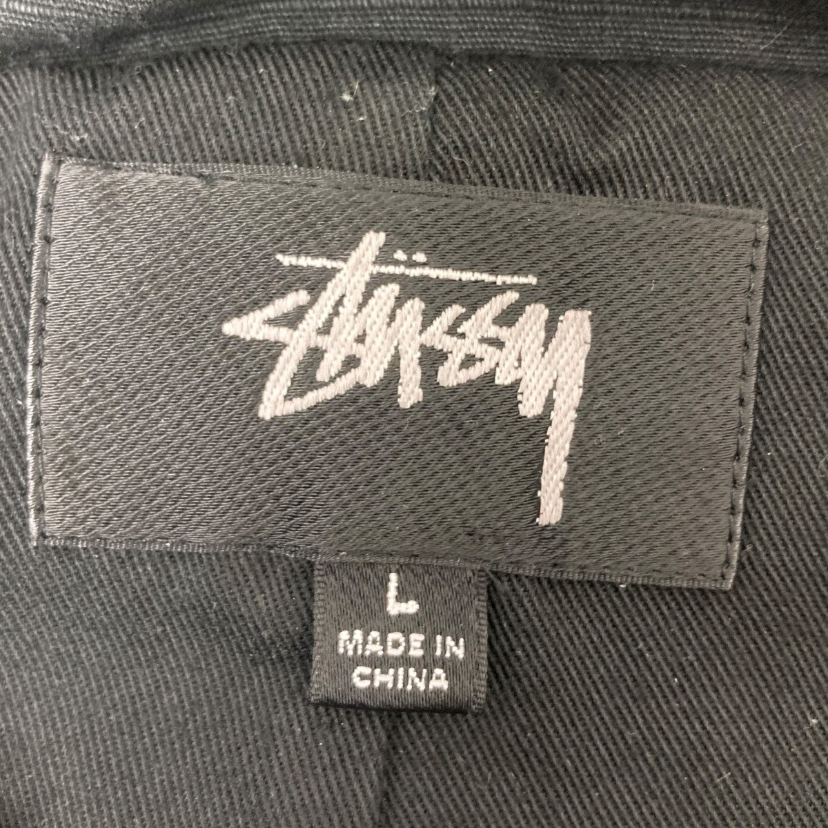 stussy(ステューシー) ミリタリージャケット ブラック サイズ L