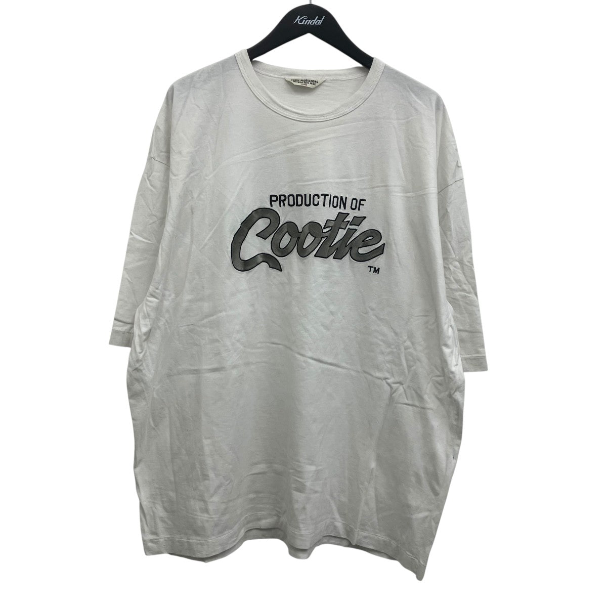 COOTIE PRODUCTIONS Embroidery Oversized S S Tee半袖Tシャツ 古着・中古-1枚目のアイテム画像
